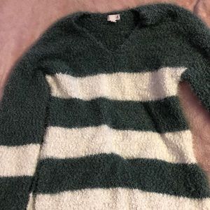 Fluffy sweater